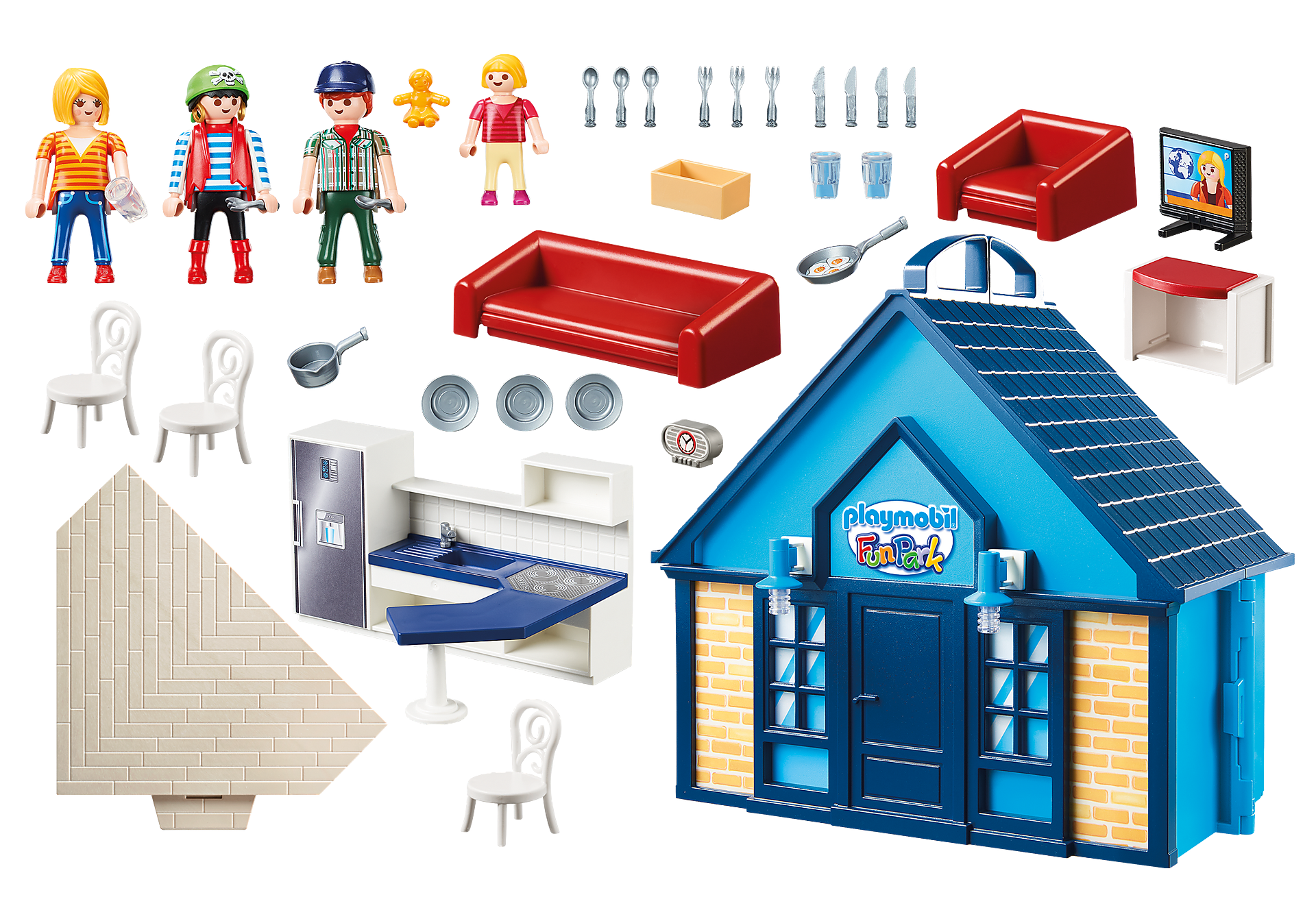 70219 PLAYMOBIL Funpark Take Along Vacation Home zoom image3