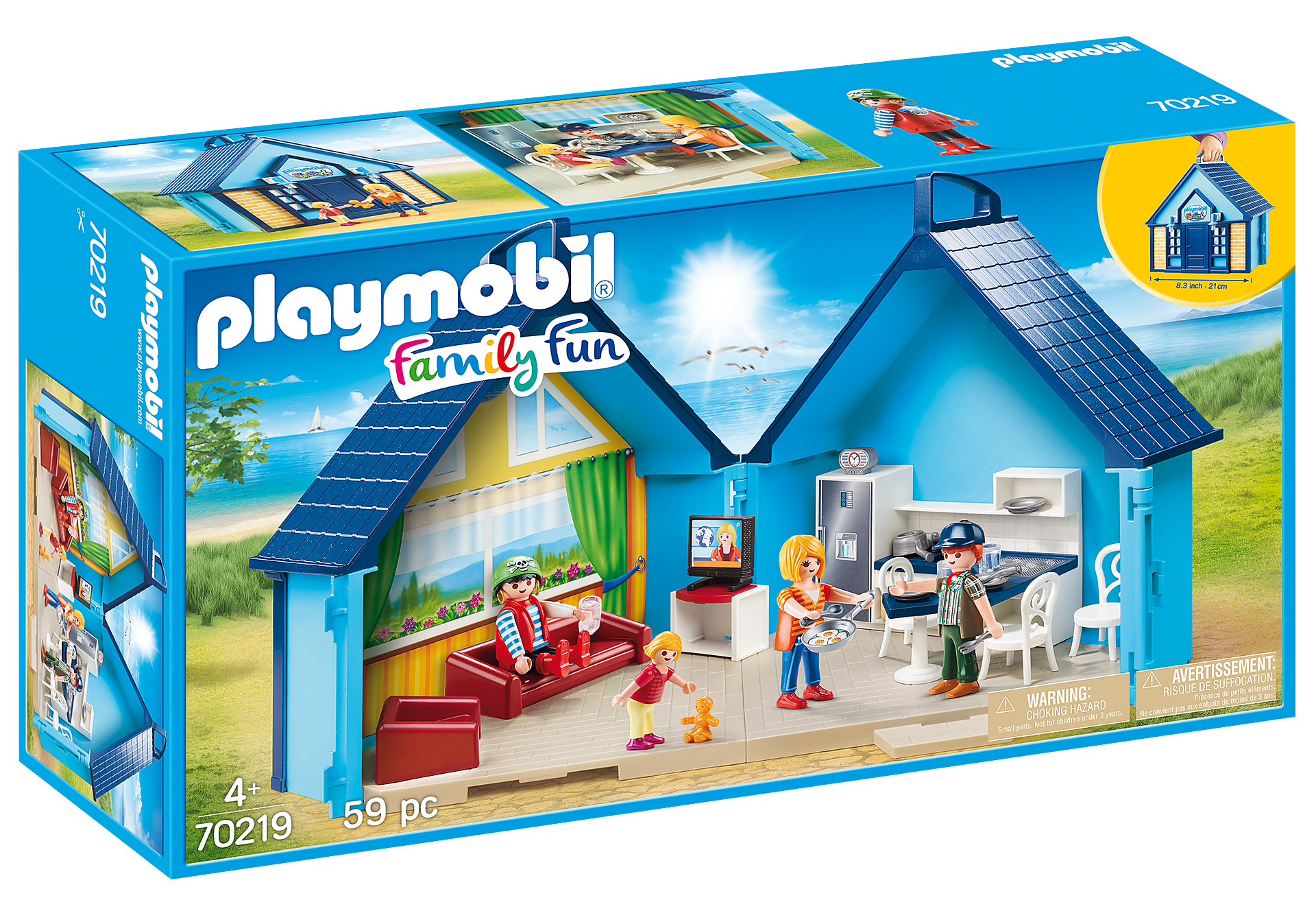 70219 PLAYMOBIL FunPark - Playbox casa delle vacanze zoom image2