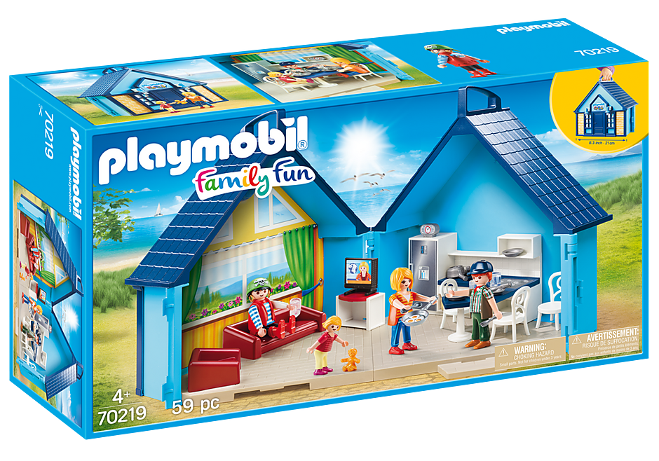 70219 PLAYMOBIL-FunPark Summerhouse Playbox detail image 2