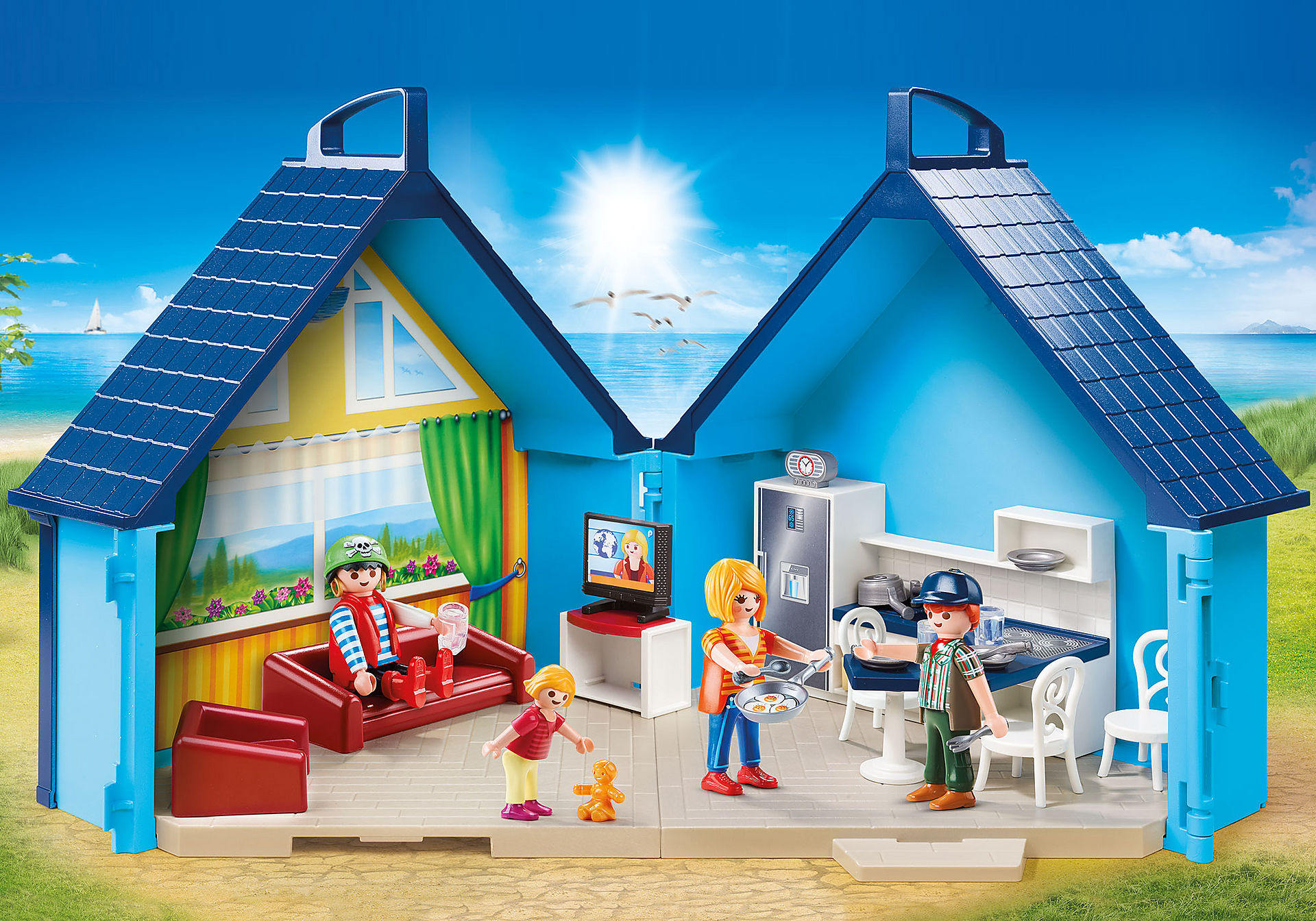70219 PLAYMOBIL Funpark Take Along Vacation Home zoom image1