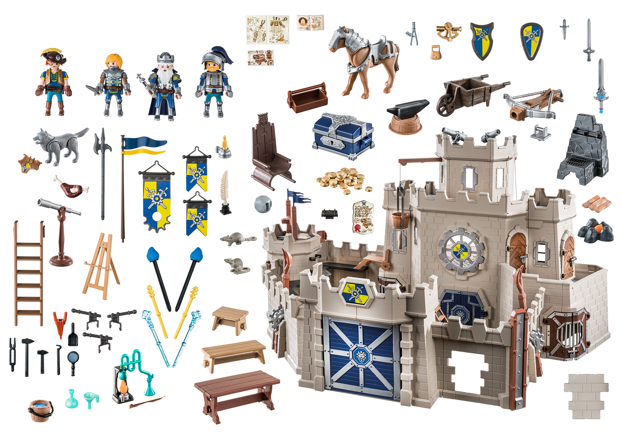 playmobil castle figures