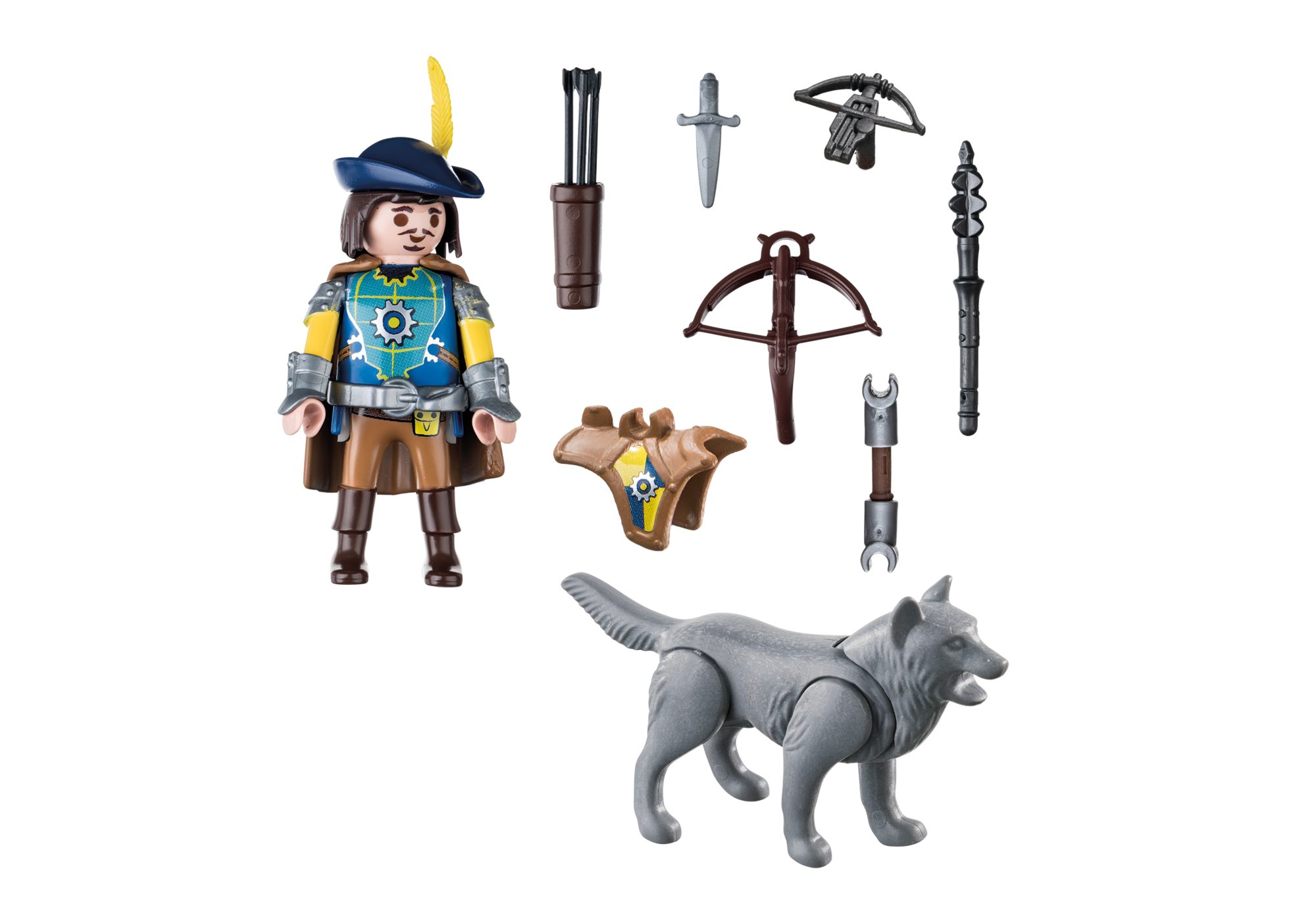 Novelmore Crossbowman with Wolf - 70229 