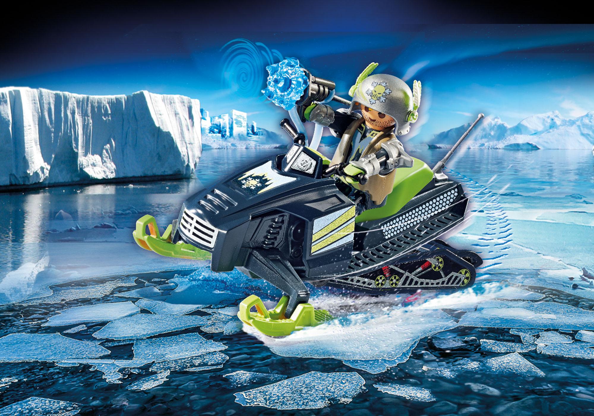 70235 Rebelle arctique et scooter des neiges 