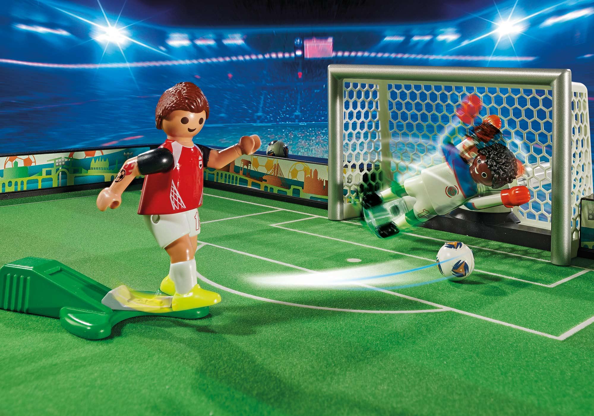 playmobil terrain de foot