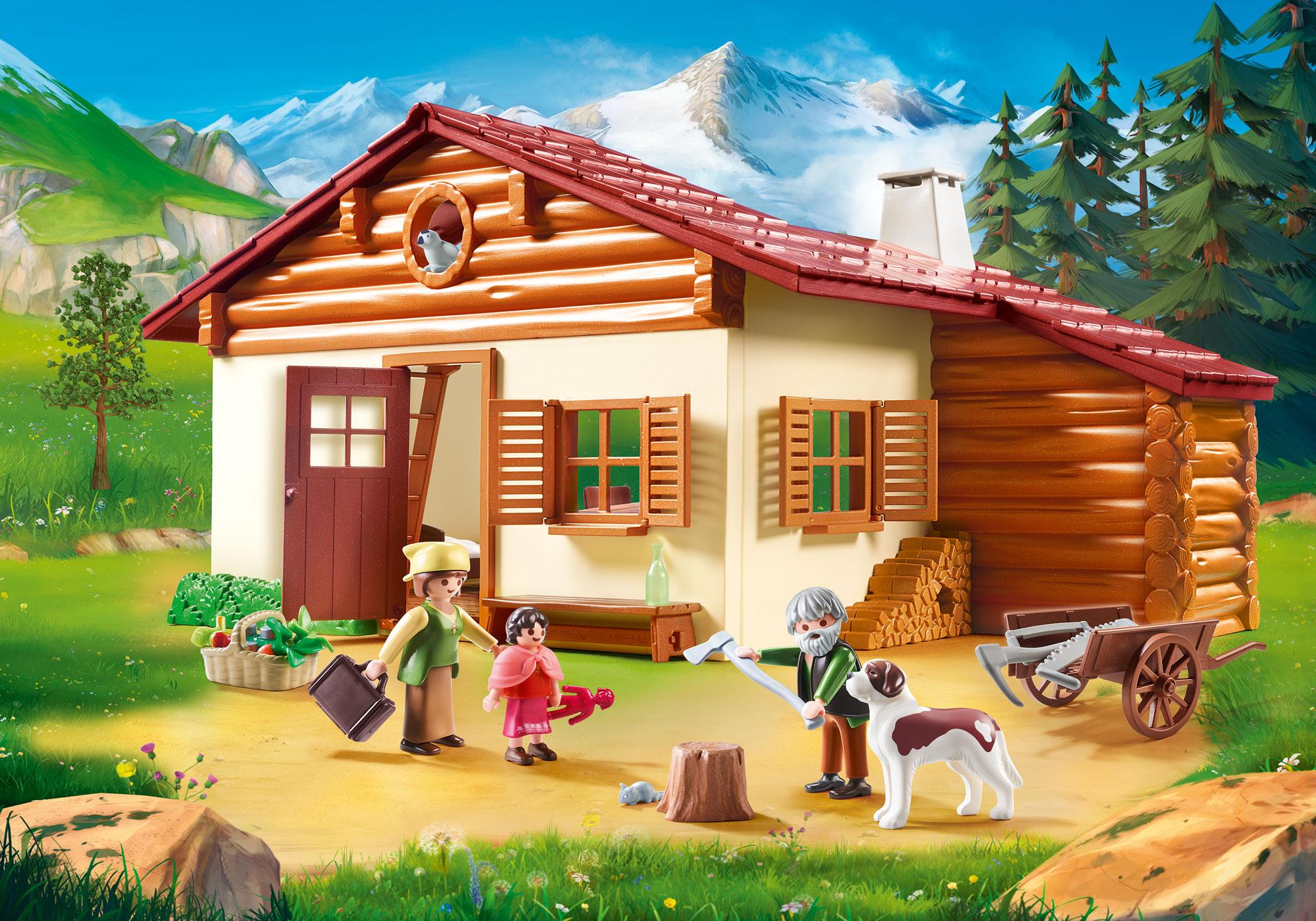 playmobil chalet sur le lac