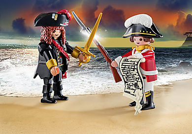 70273 DuoPack Pirat i oficer Rotrock