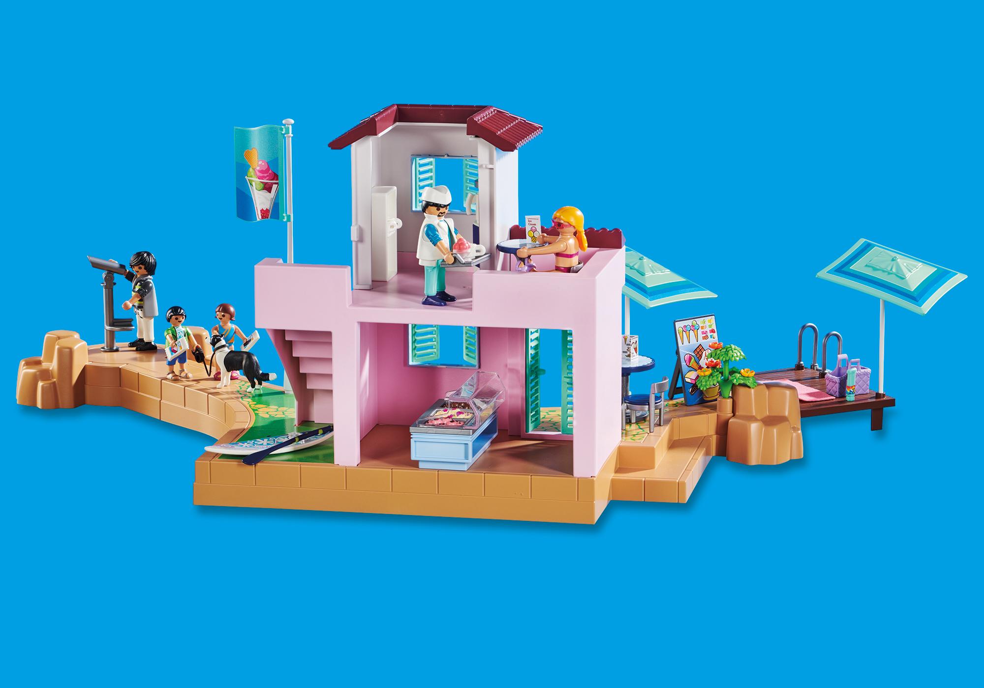 playmobil ice cream shop