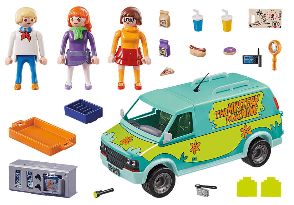SCOOBY-DOO! Mystery Machine - 70286 - PLAYMOBIL® USA