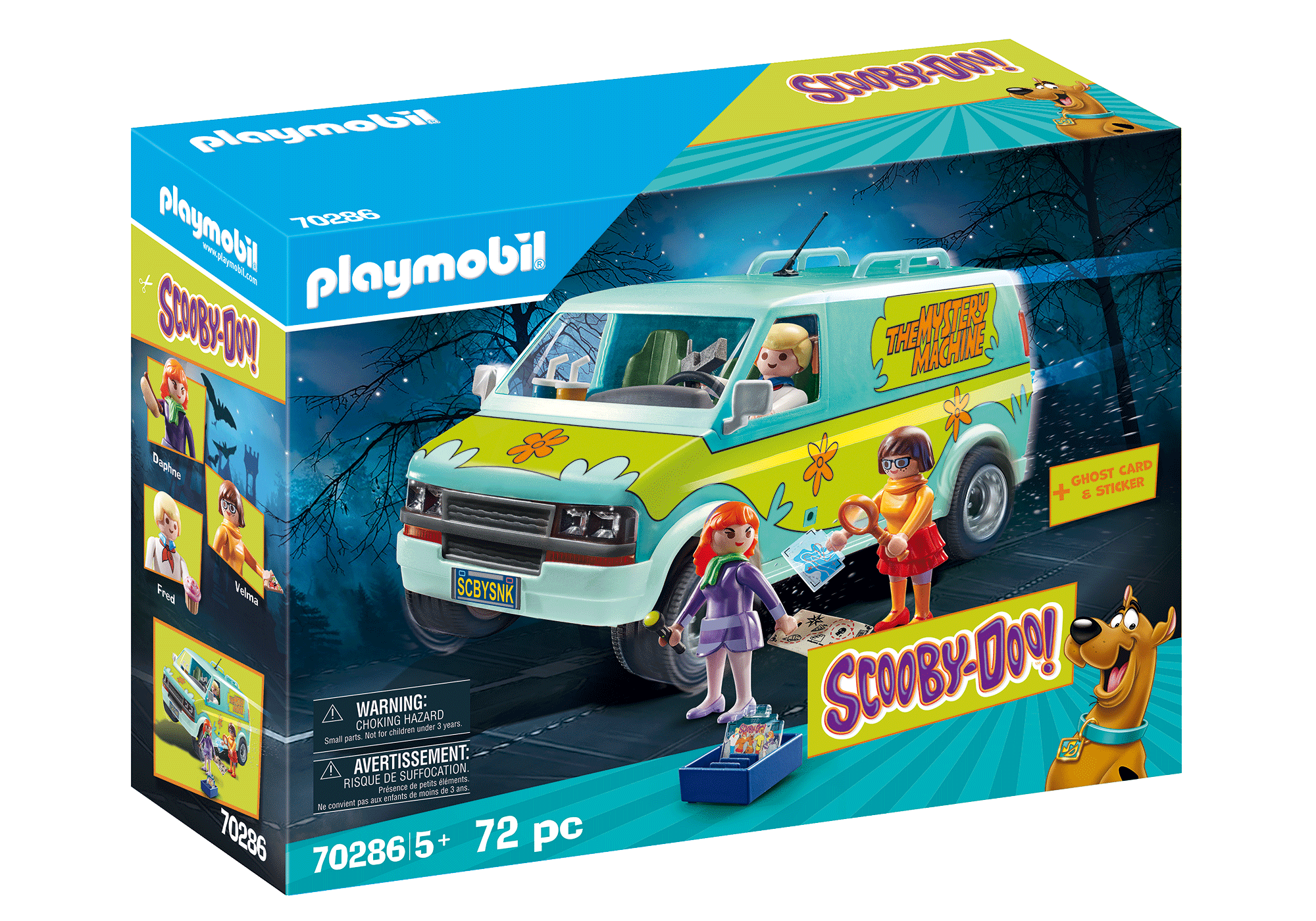 scooby doo mystery machine 5 figure set