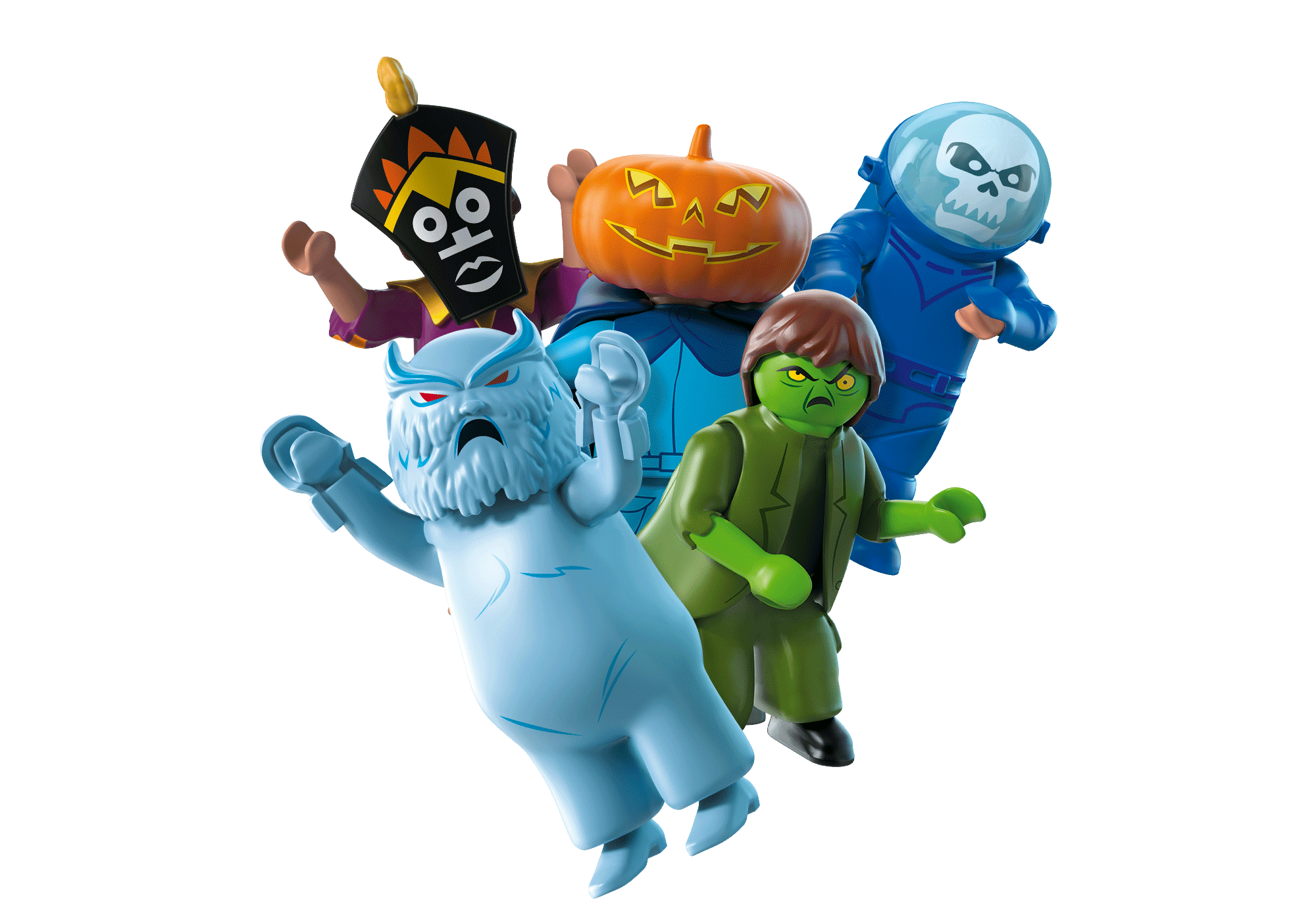 scooby doo monster figures