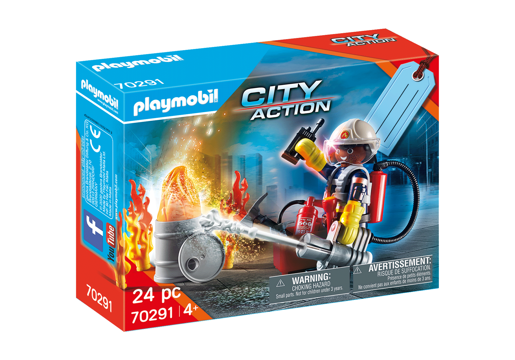 playmobil pompier