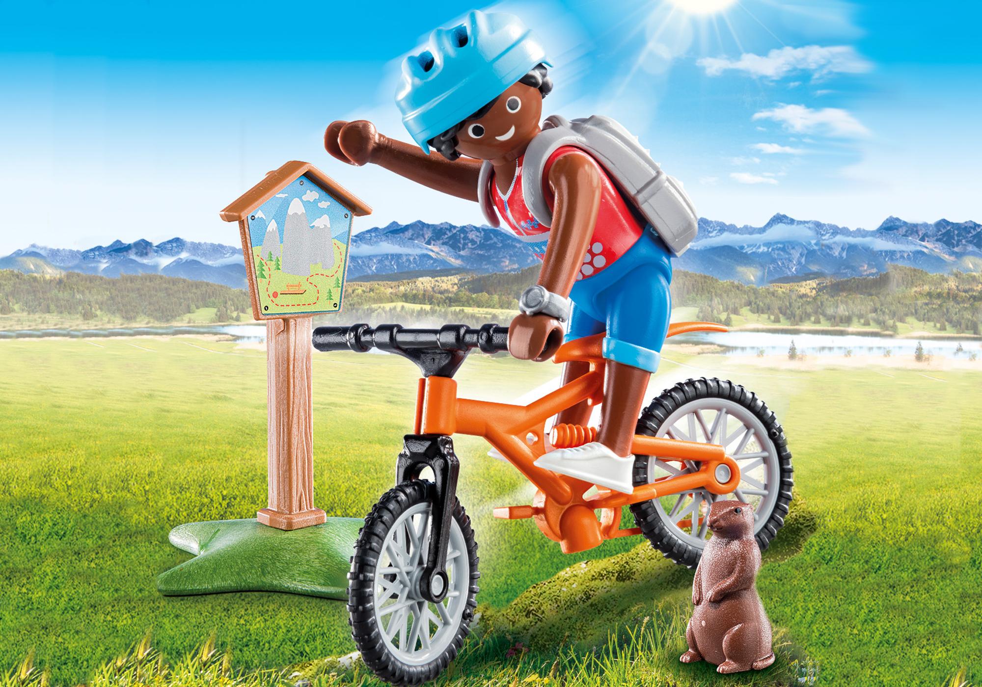 playmobil mountain bike