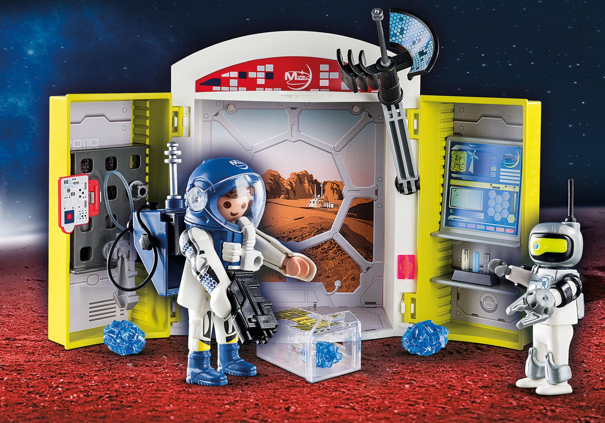 playmobil 9488 space mission rocket with launch site with lights and sound