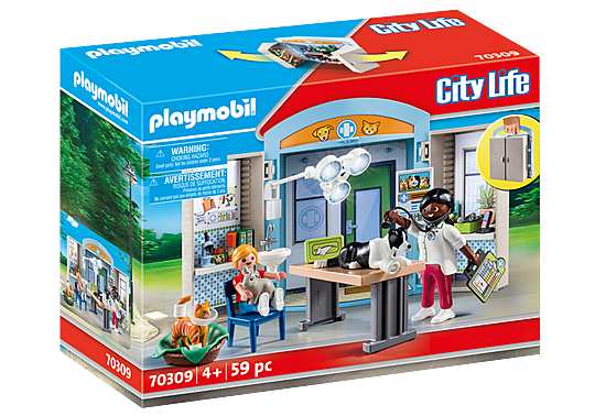 Vet Clinic Play Box 70309 PLAYMOBIL