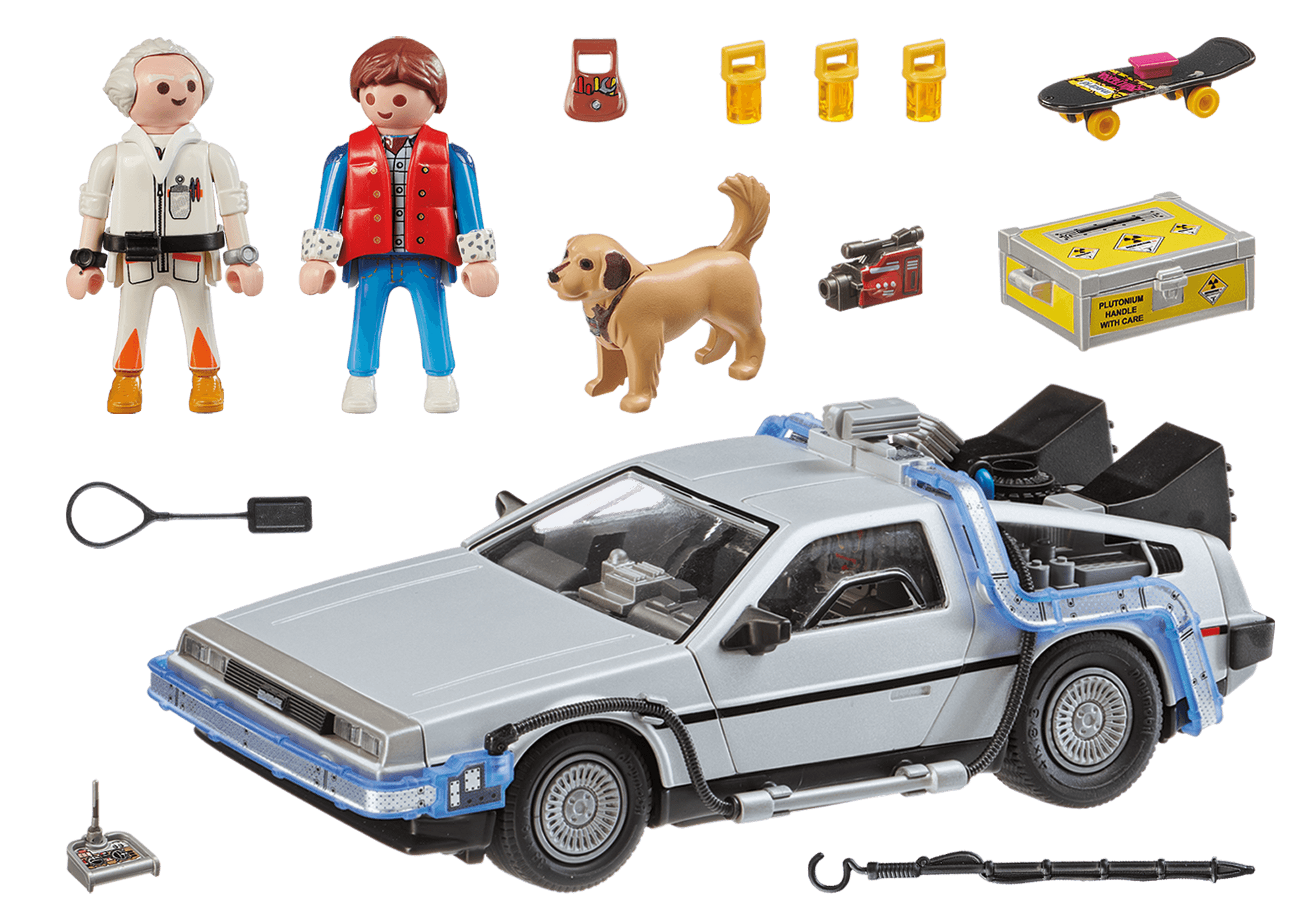 back to the future toy car