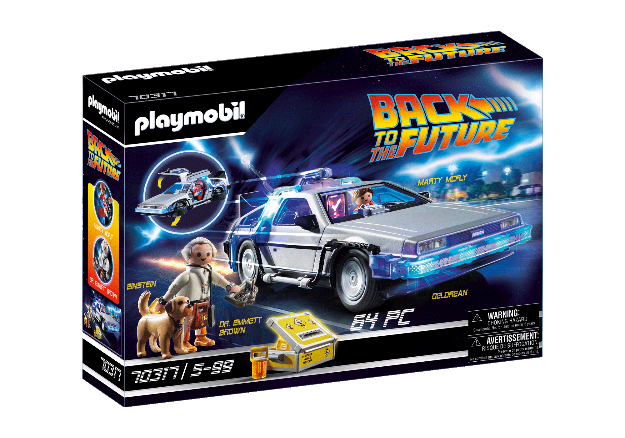 70317 Back to the Future DeLorean detail image 3