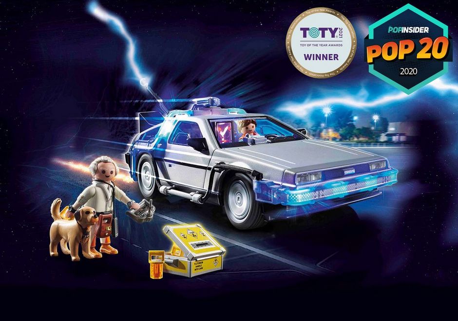Back to the Future DeLorean Auto mit Lichteffekten ☑️ OVP ⭐ PLAYMOBIL® 70317 
