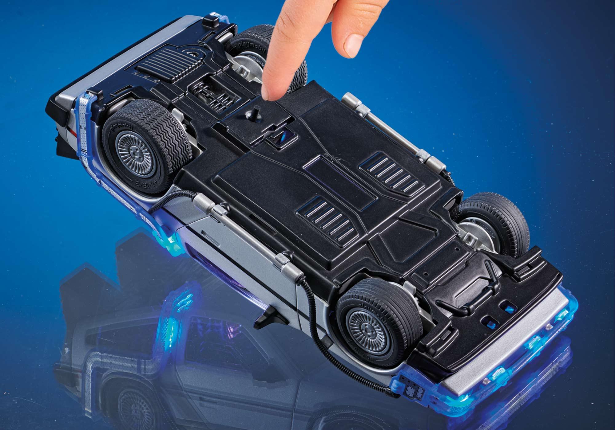 playmobil back to the future delorean