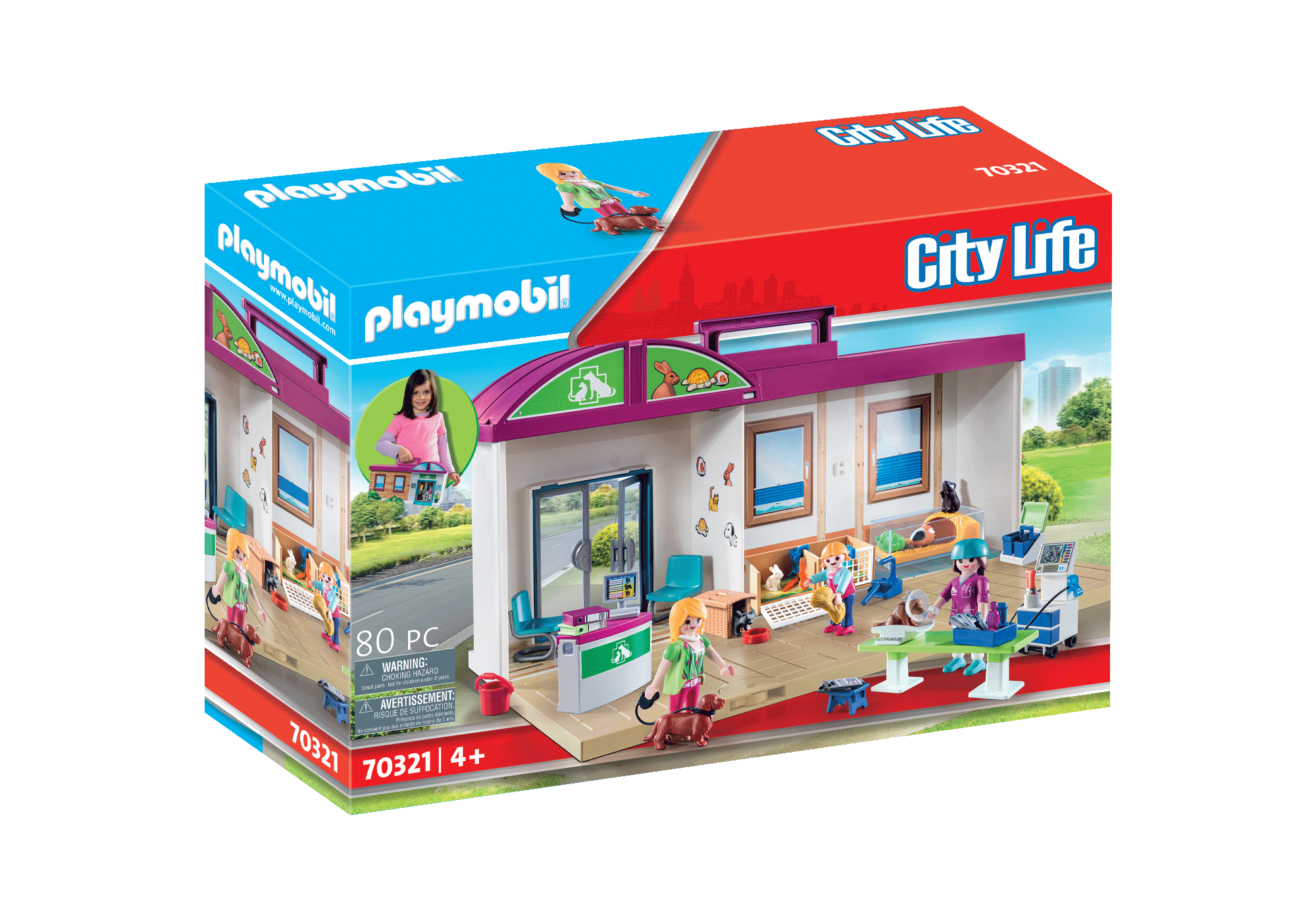 playmobil city life clinic