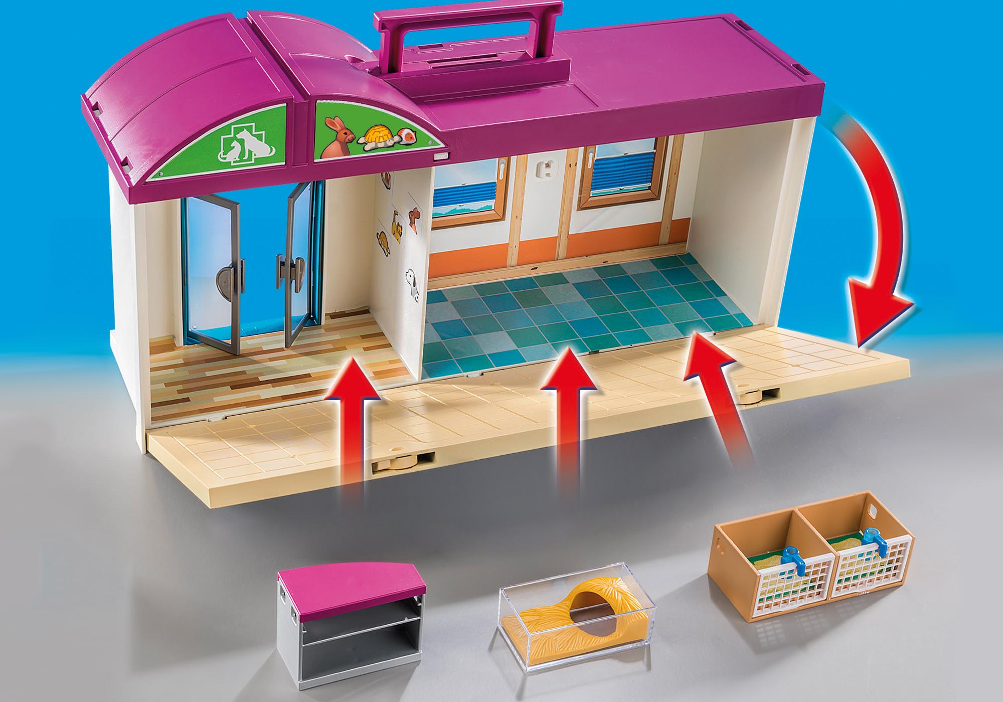 playmobil pet clinic