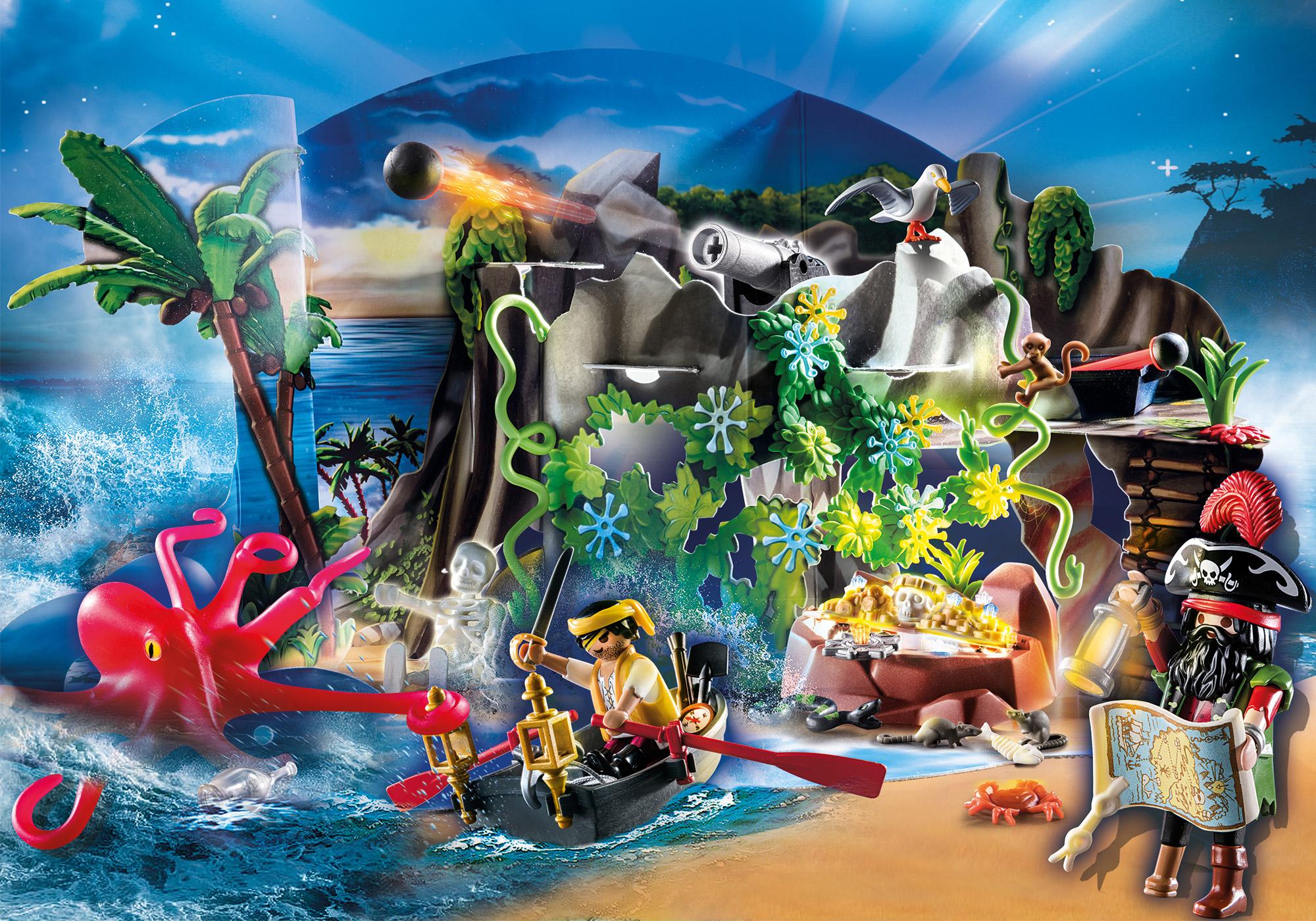 Calendario Dell Avvento Il Covo Dei Pirati 70322 Playmobil Italia