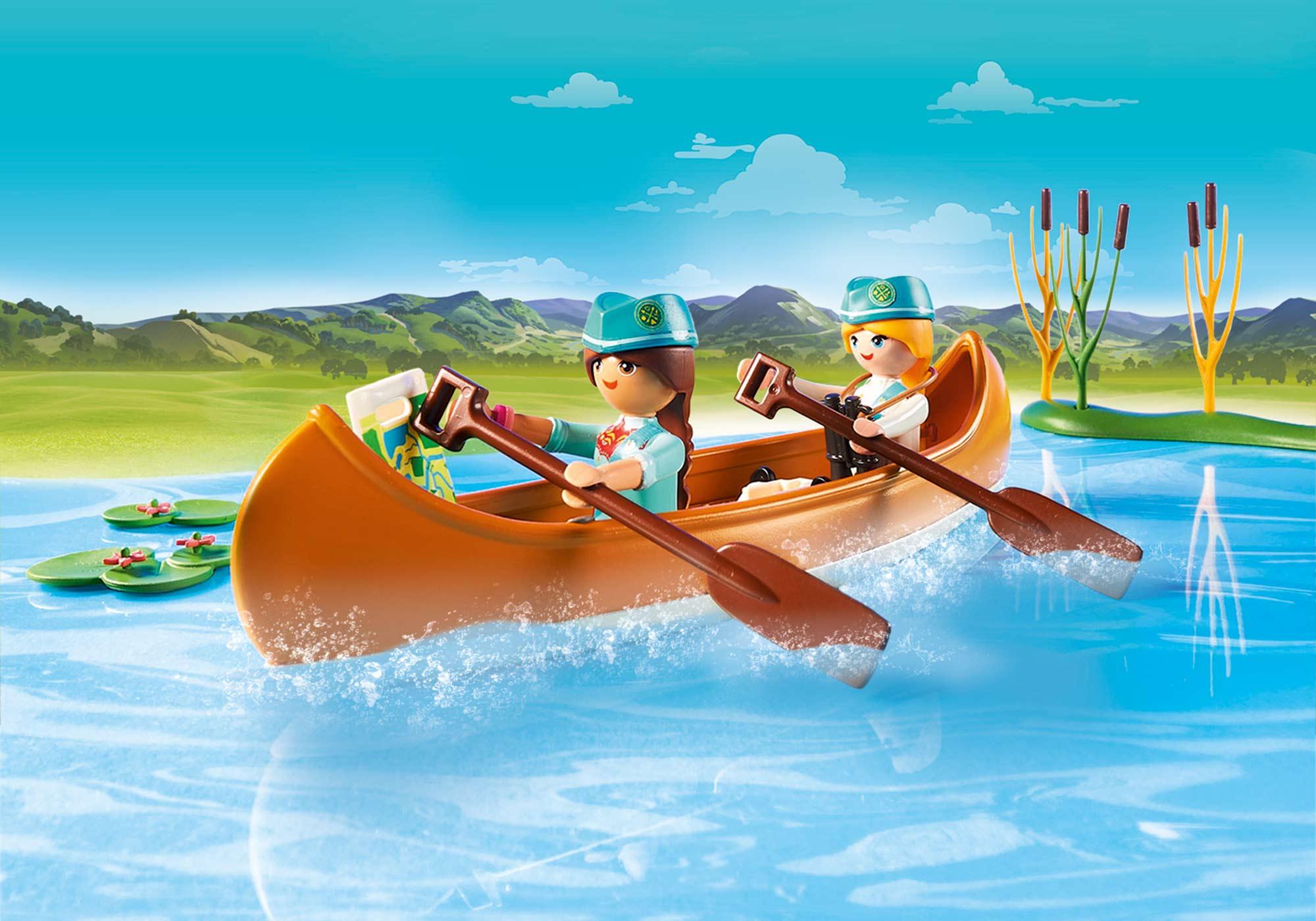 playmobil campamento de verano