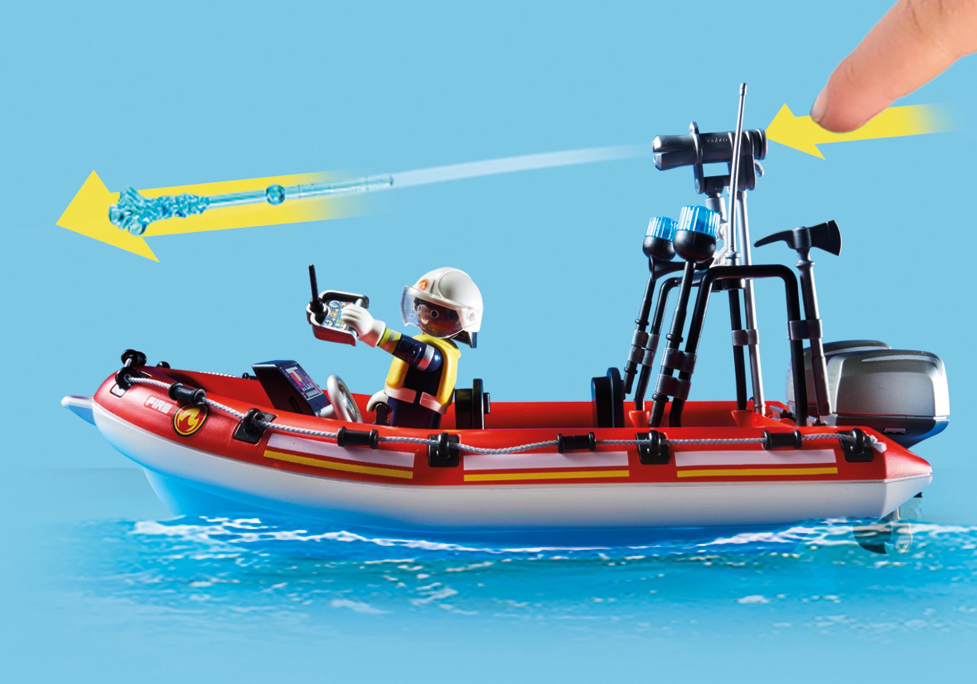 playmobil fire rescue mission
