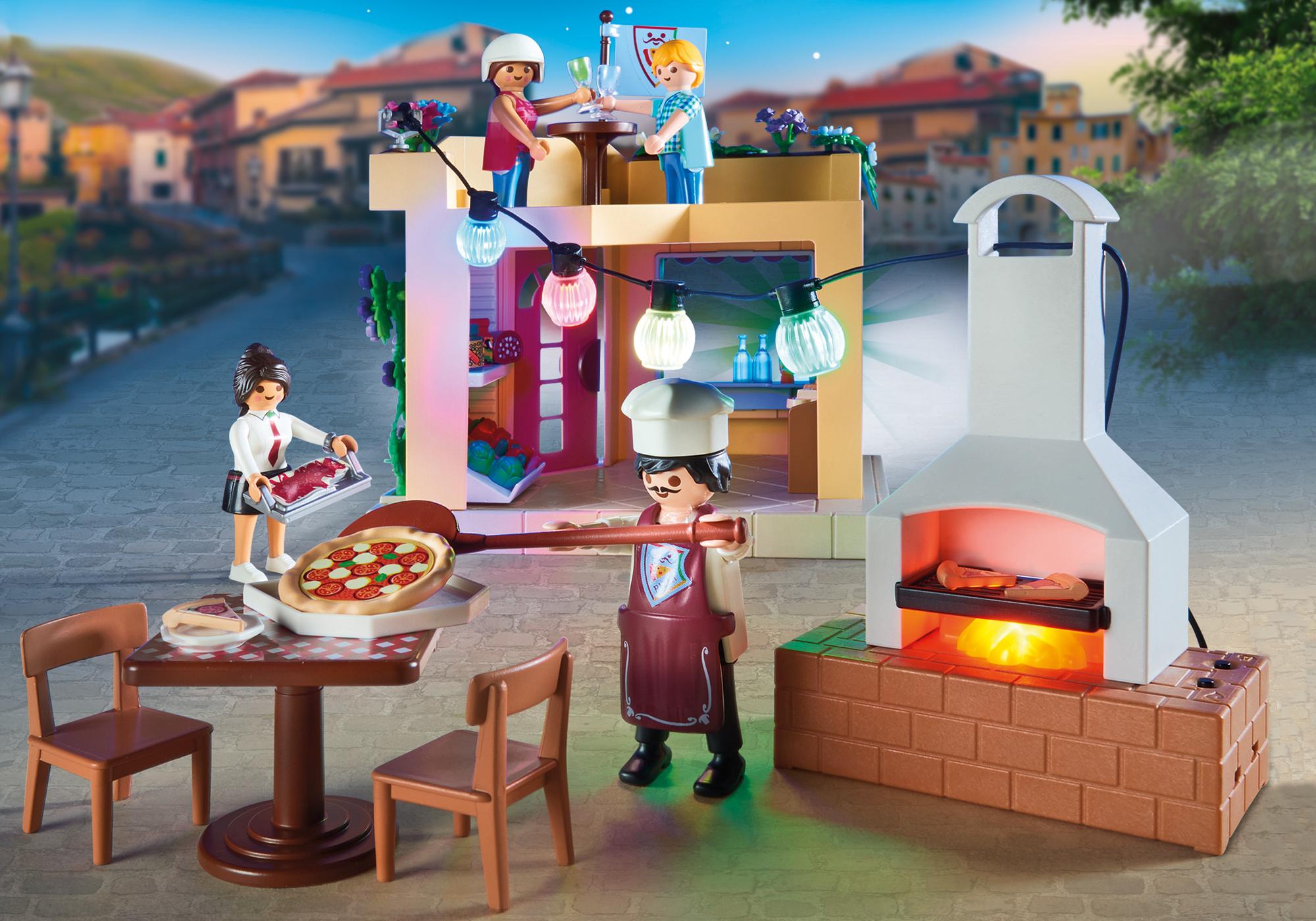 Pizzeria Mit Gartenrestaurant 70336 Playmobil Deutschland