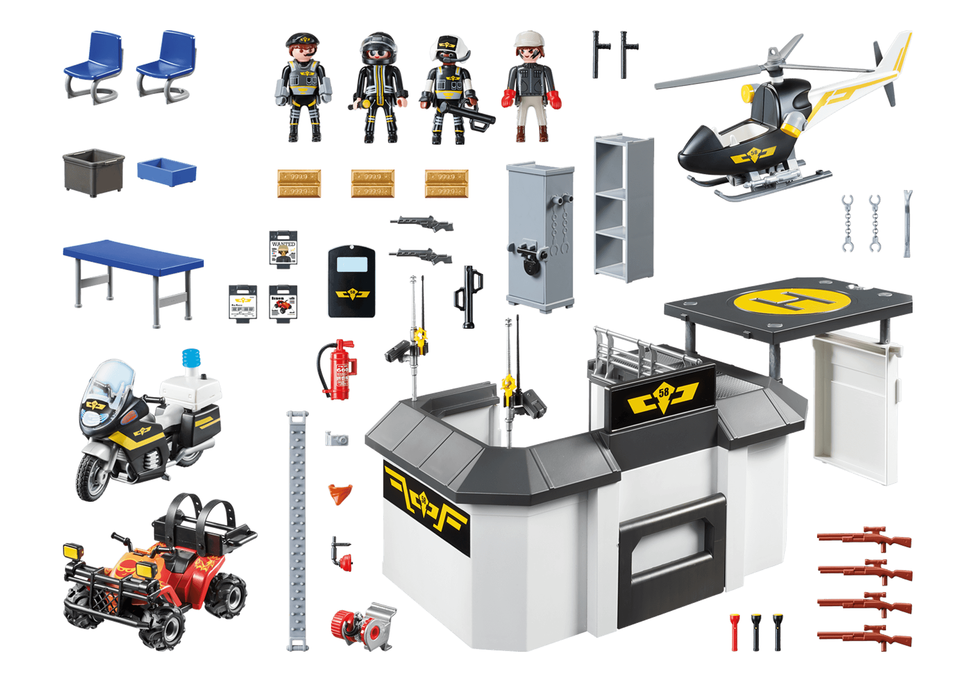 centrale polizia playmobil