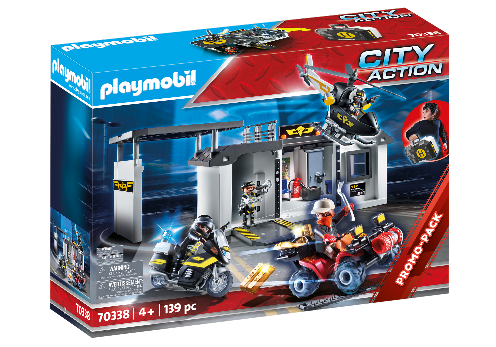 playmobil police transportable
