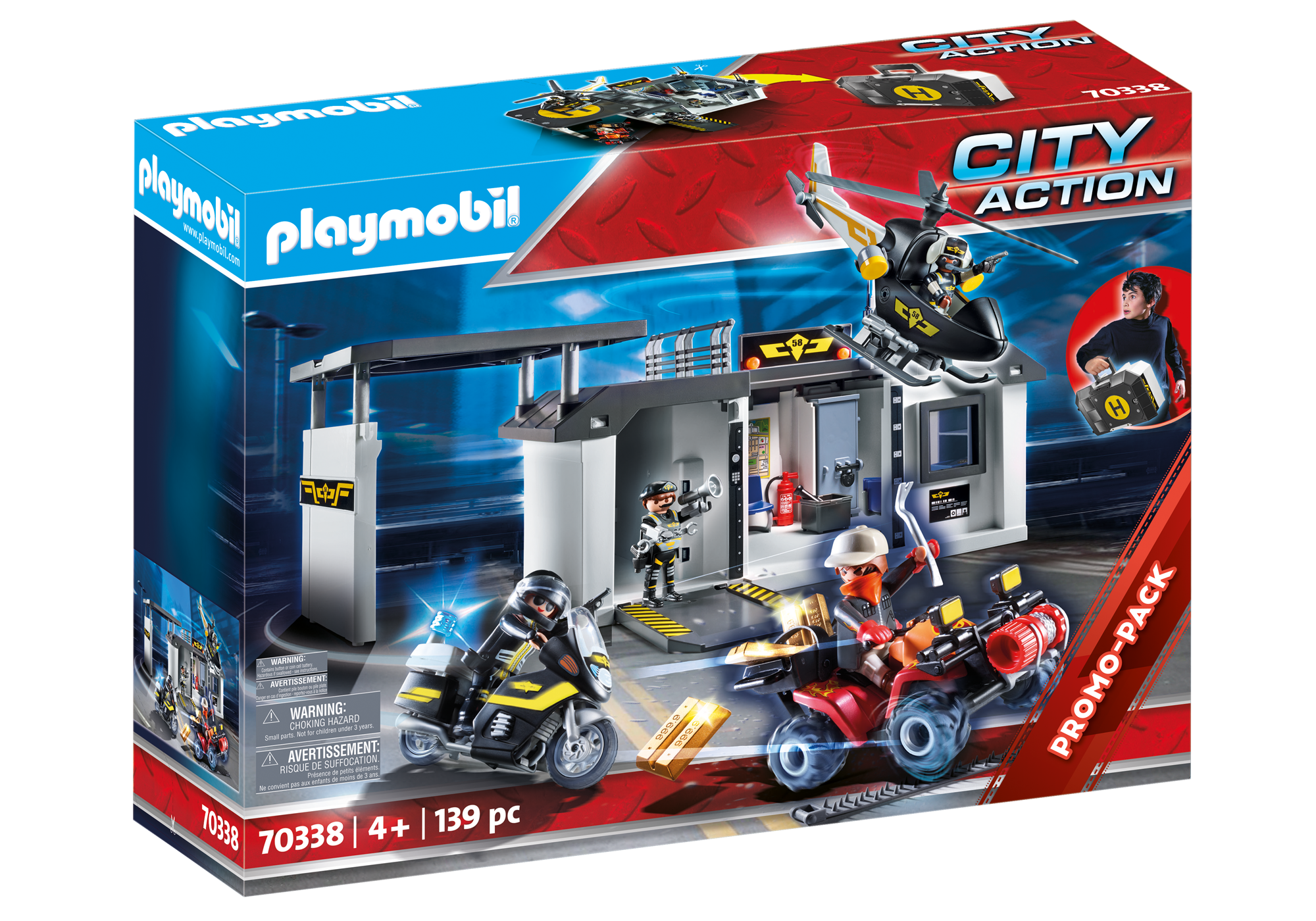 playmobil police quad bike