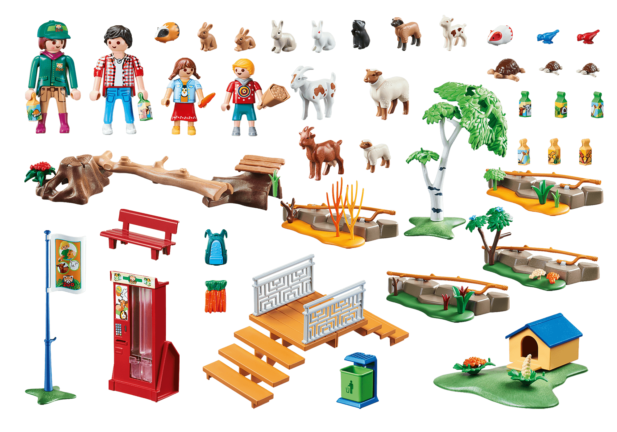 playmobil petting zoo