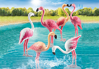 70351 Flock of Flamingos