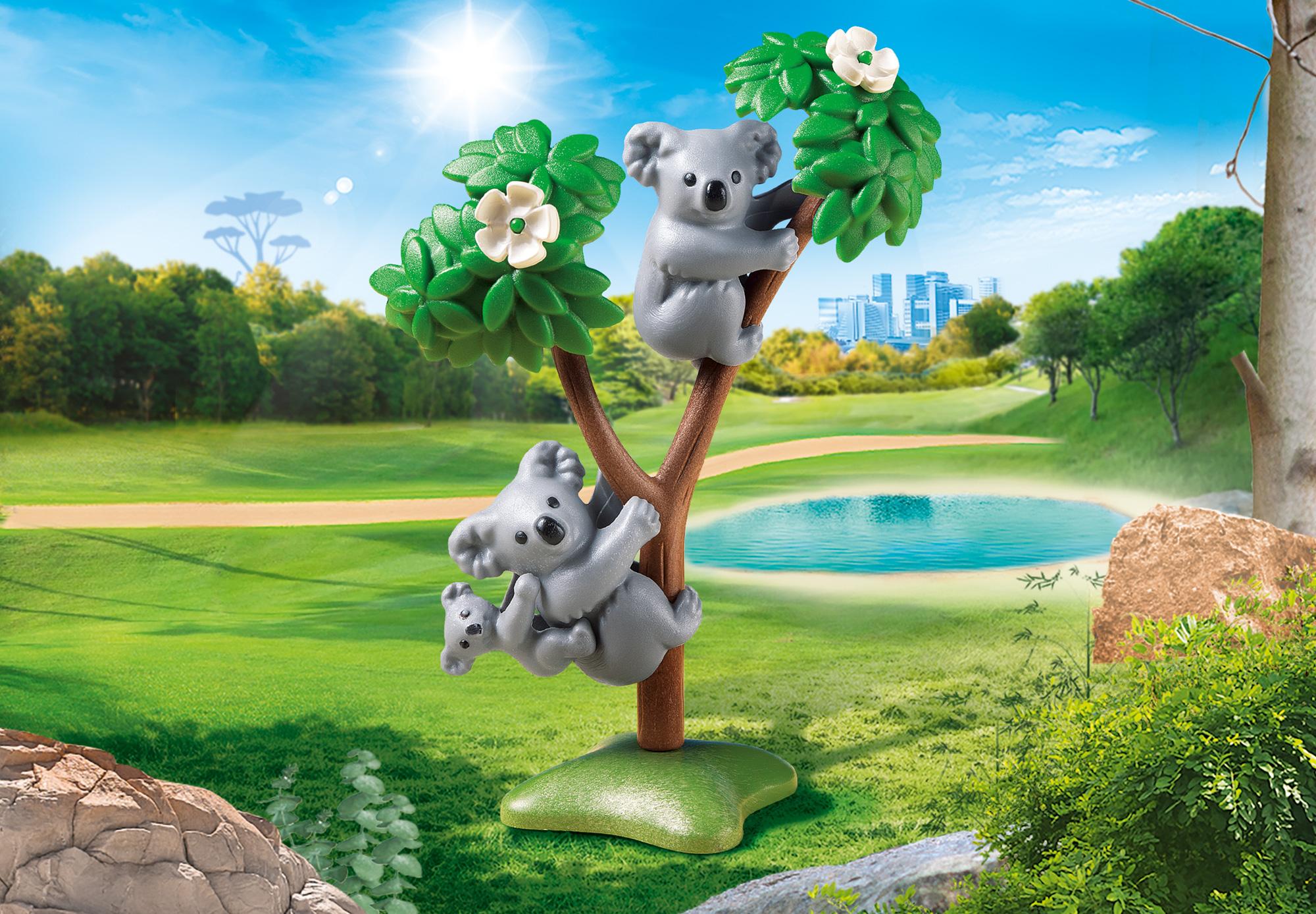 playmobil koala family