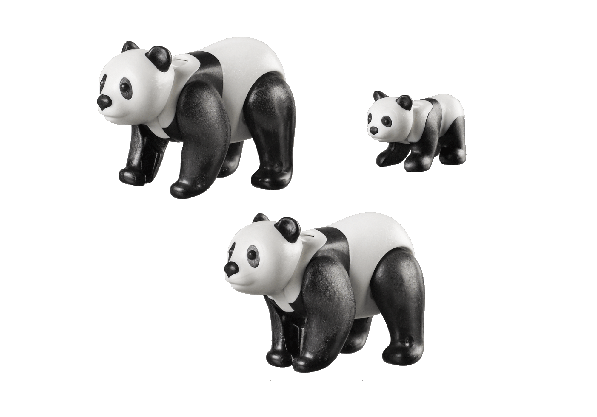 70353 Couple de pandas avec b&eacute;b&eacute; detail image 3