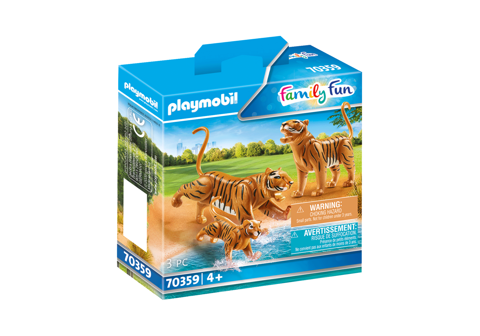 Tigers With Cub