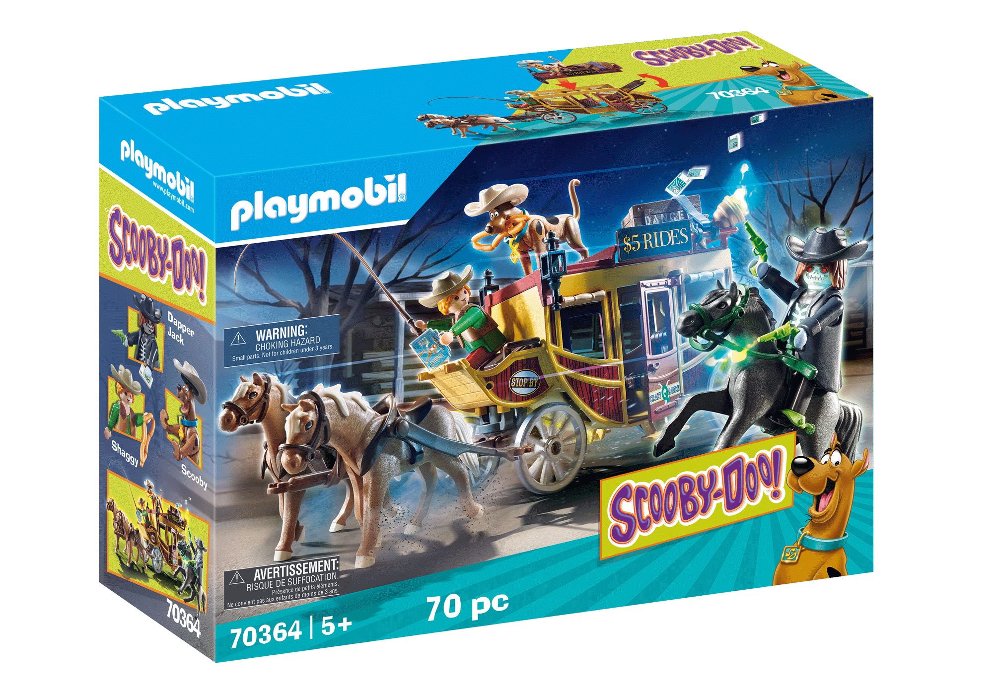 70364 SCOOBY-DOO! Histoires au Far West detail image 2
