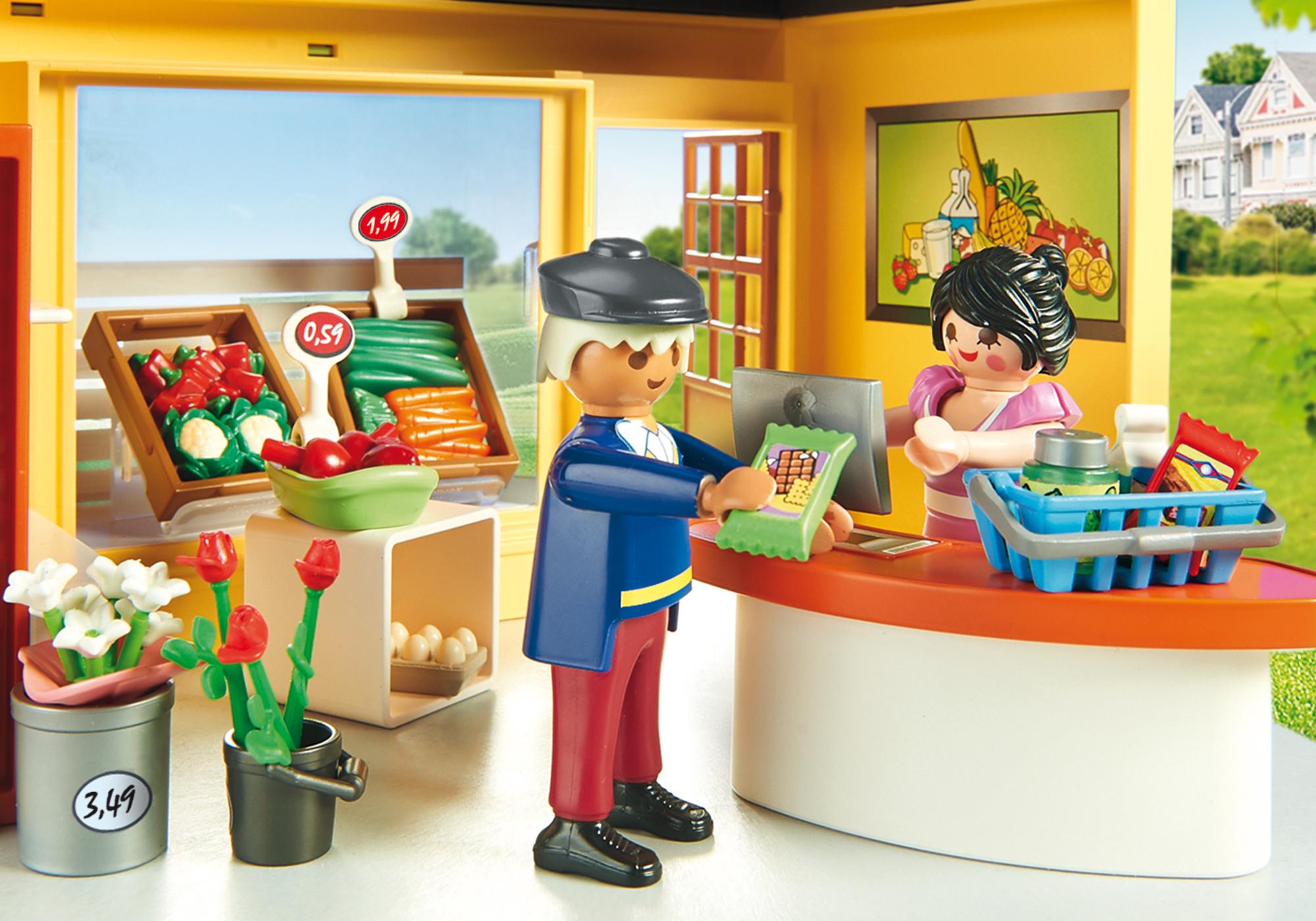 playmobil supermarket