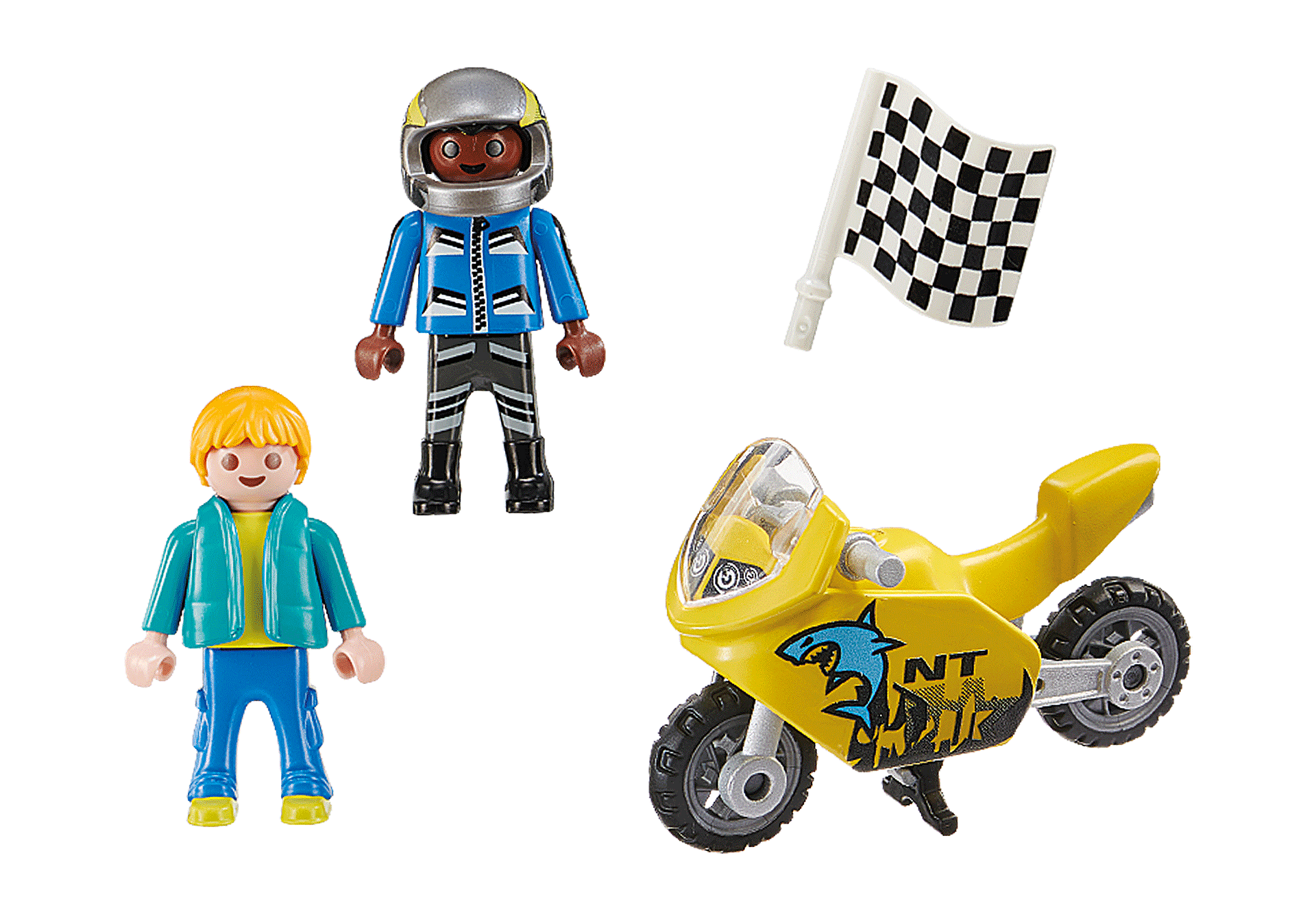 70380 Boys with Motorcycle zoom image3