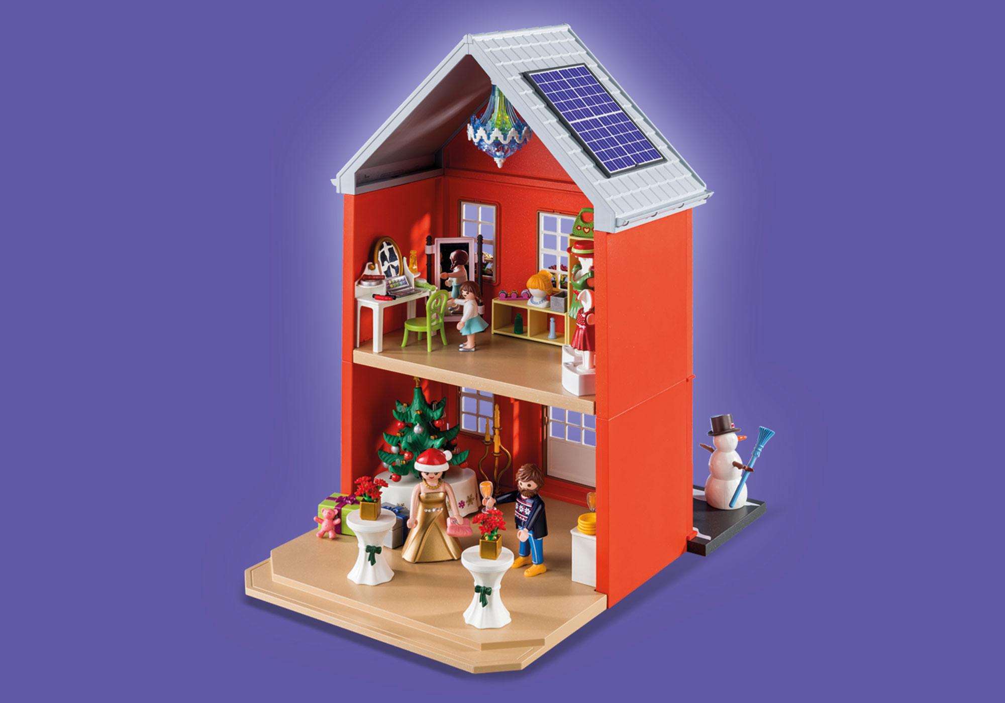 maison de noel playmobil