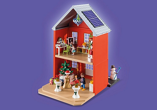 Playmobil christmas best sale house