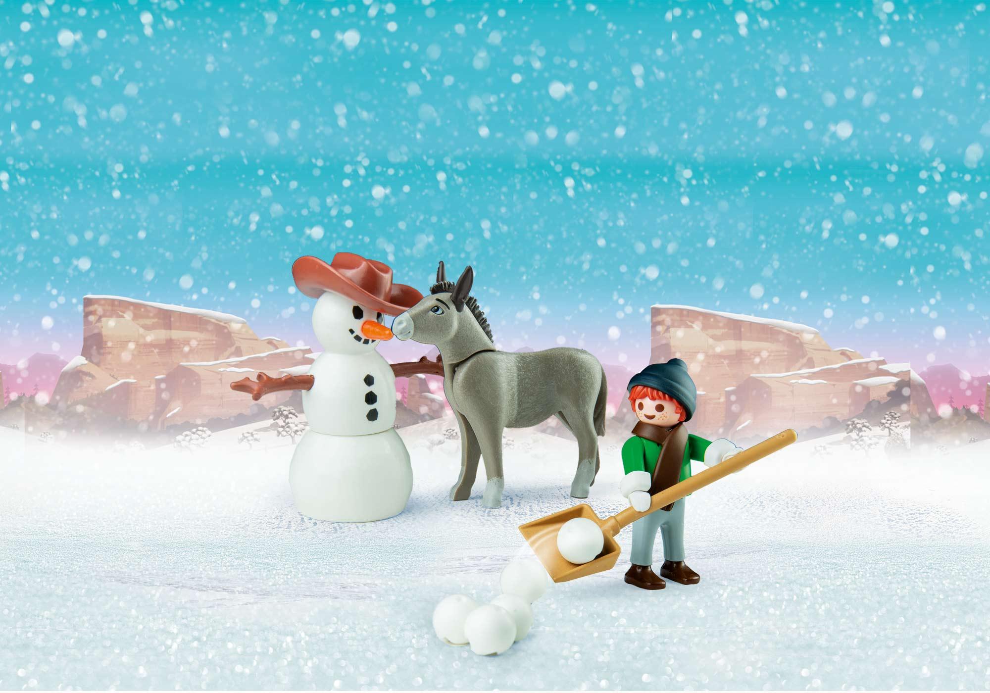 Snips Senor Carota E Il Pupazzo Di Neve 70398 Playmobil Italia