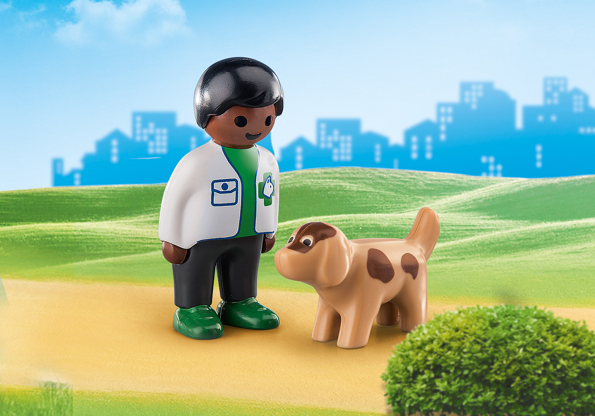 Playmobil - Valisette Enfants et chiens