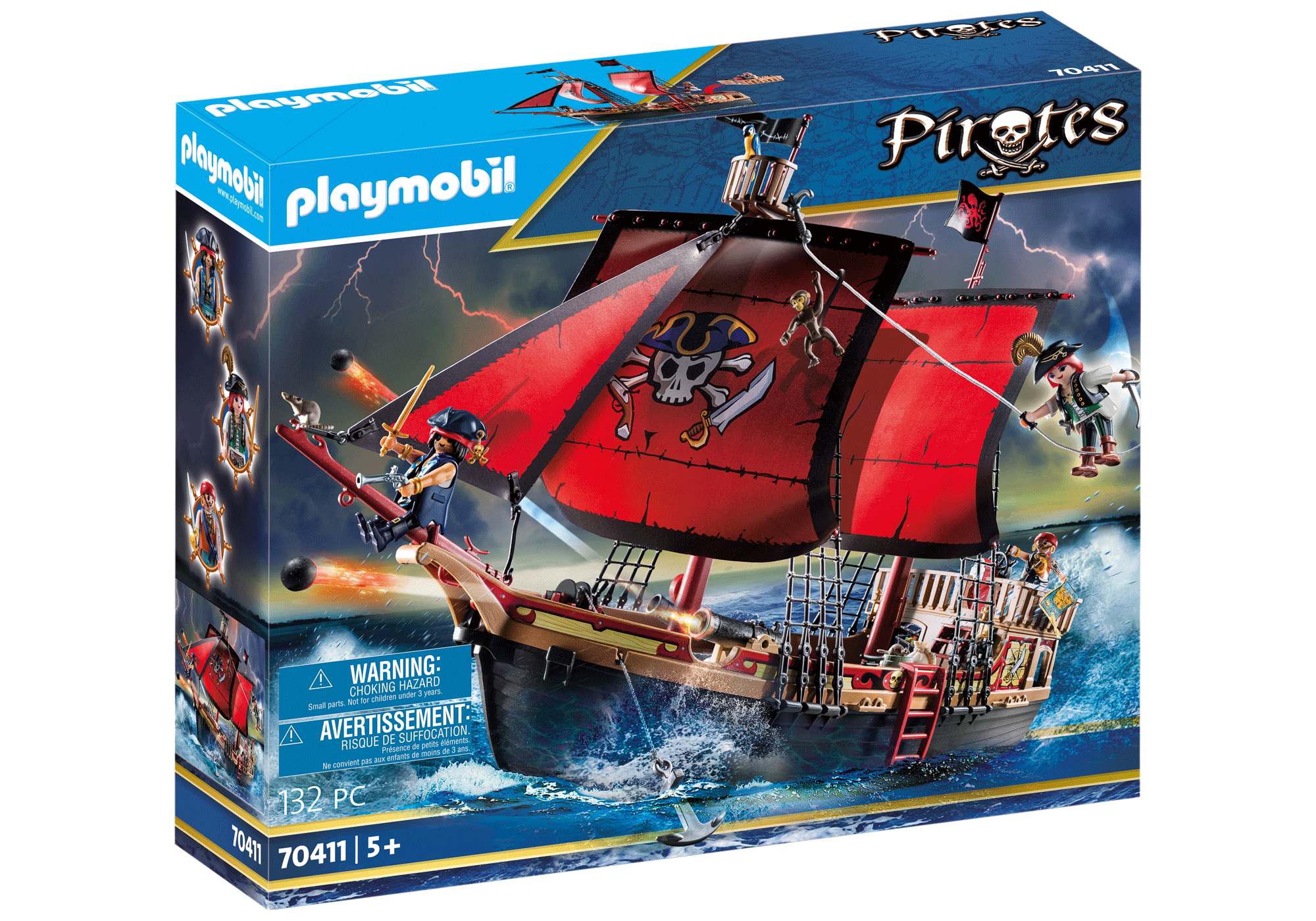 barcos de playmobil piratas