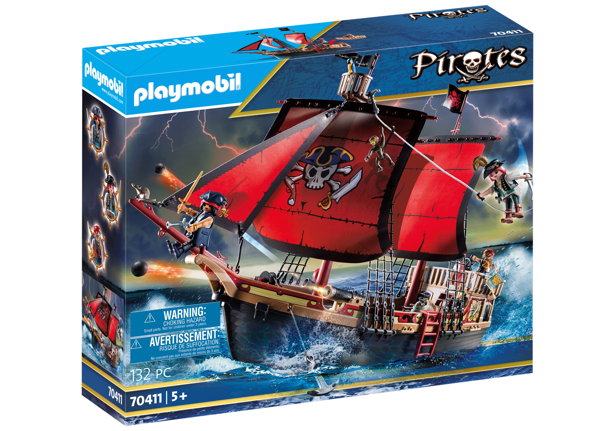 playmobil big pirate ship