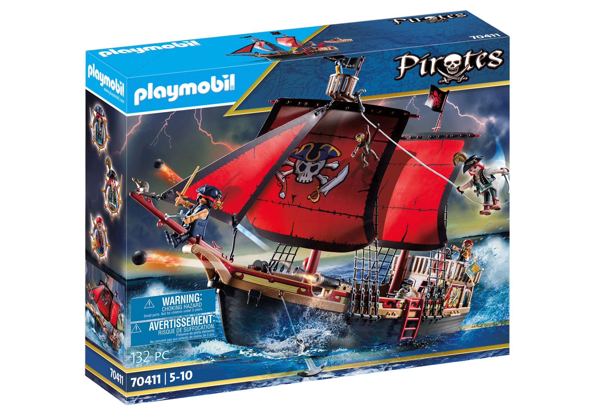 bateau playmobil pirate