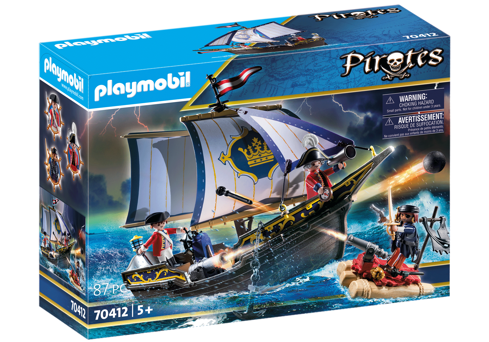 playmobil british ship