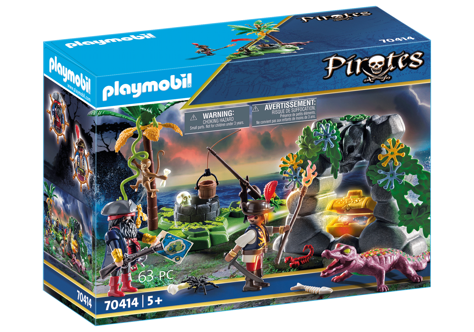 playmobil repaire des pirates