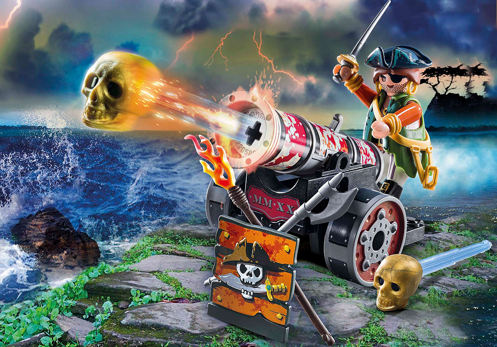 70415 Pirate with Cannon zoom image1