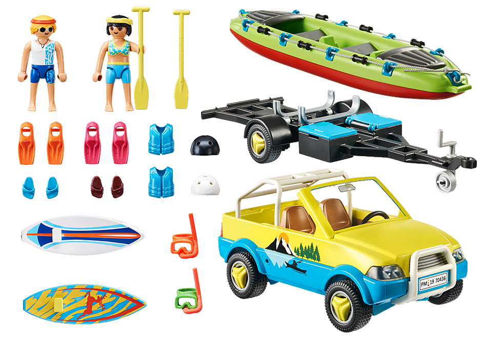 70436 Beach Car with Canoe detail image 3